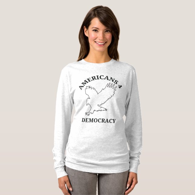 Camiseta Política pro democracia (Anverso completo)