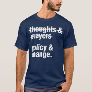 Camiseta Política Y Cambio Cita De Barack Obama