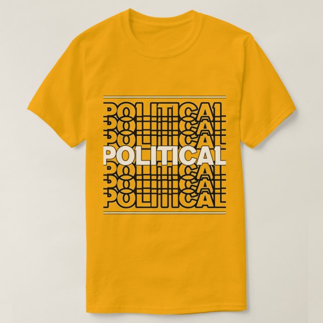 Camiseta "Político" (Diseño del anverso)