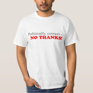 Camiseta político correcta