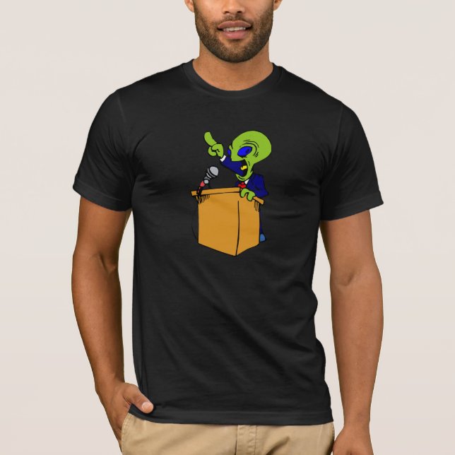 Camiseta Político extranjero (Anverso)