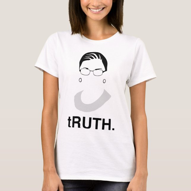 Camiseta Político feminista del Tribunal Supremo de RBG (Anverso)