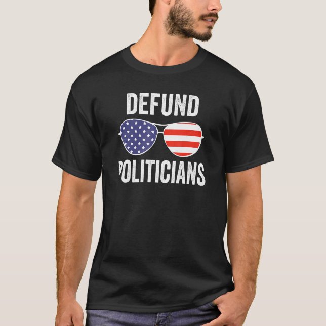 Camiseta Políticos desafiados Uu gafas de sol libertarios c (Anverso)