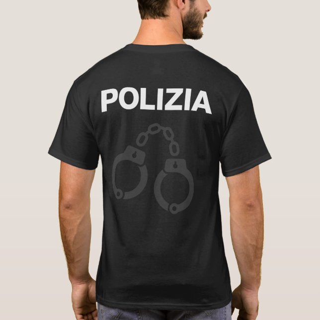 Camiseta polizia (Reverso)