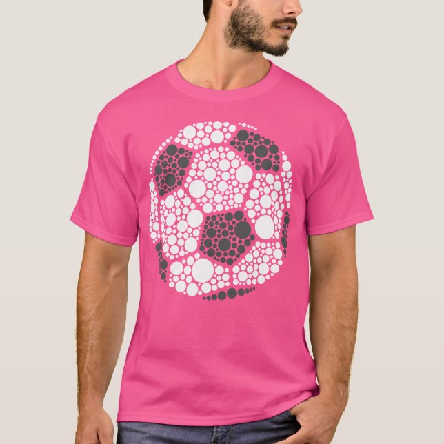 Camiseta Polka Dot Football Soccer Lover Happy Dot Day Spor (Anverso)