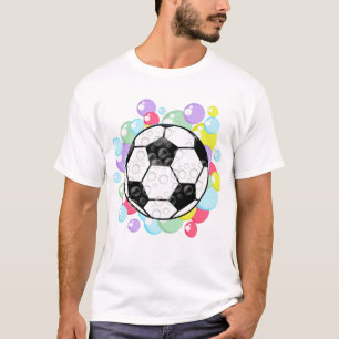 Camiseta Polka Dot Soccer Dia divertido de Punto para niños