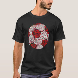 Camiseta Polka Dot Soccer Jugador Día Internacional del Pun