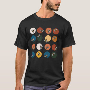 Camiseta Polka estética de la invención de la primavera vin