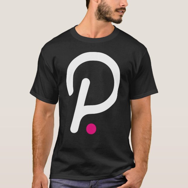 Camiseta Polkadot DOT Crypto Cryptocurrency Blockchain Coin (Anverso)