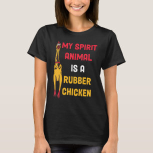 Camiseta Pollito De Goma Lindo Fácilmente Distraído Por Per
