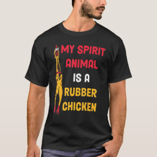 Camiseta Pollito De Goma Lindo Fácilmente Distraído Por Per