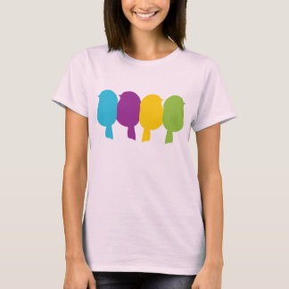 Camiseta Pollito de pájaros pequeños vintage