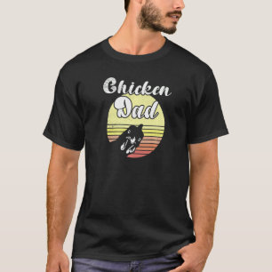 Camiseta Pollito descarado gallo padre gallinas puesta de s