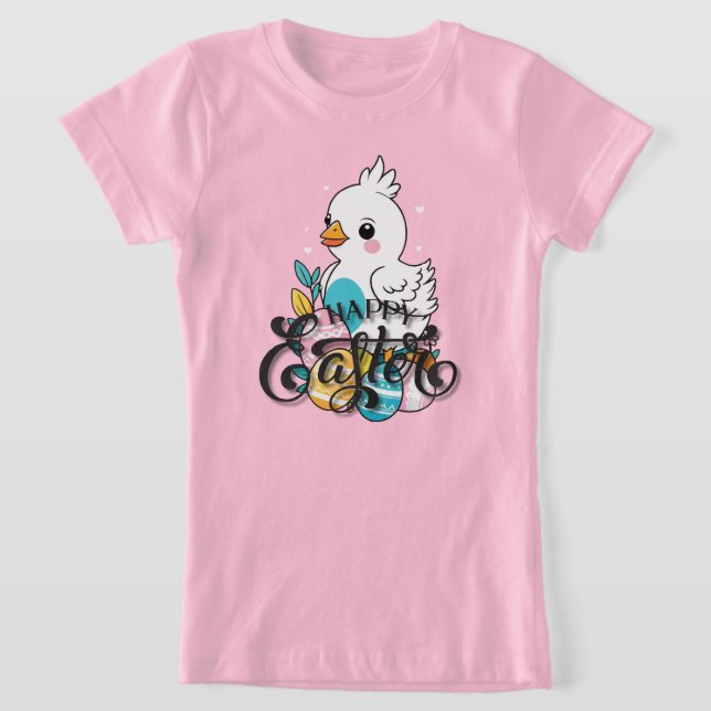 Camiseta Pollito Feliz de Pascua (Distribución)