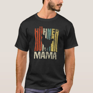 Camiseta Pollito granjero grunge retro mamá pollo