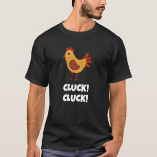 Camiseta Pollito Lindo Gallina Dice Cluck Cluck para Hombre