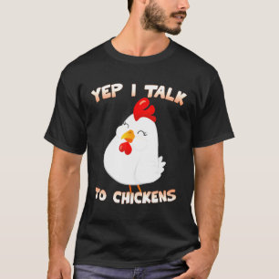 Camiseta Pollito Lindo Sí, Hablo con Pollos