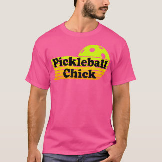 Camiseta Pollito Retro Vintage Funny Pickleball