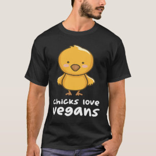 Camiseta Pollitos Aman Pollo Vegano Pollo