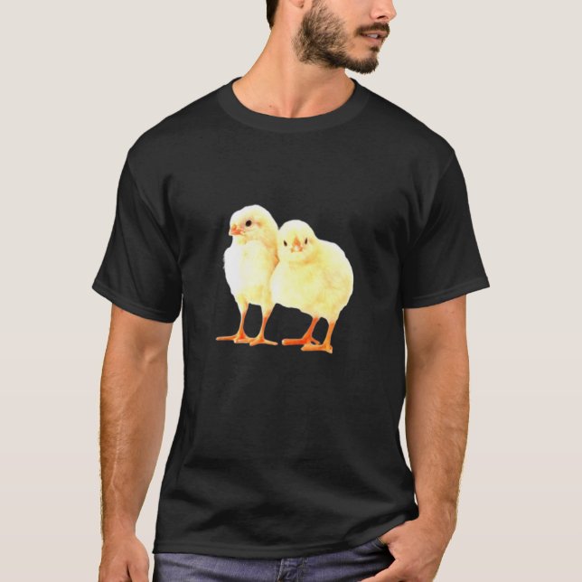 Camiseta Pollitos Bebés Polluelos (Anverso)