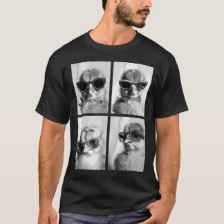 Camiseta Pollitos con gafas de sol granja animal Chick