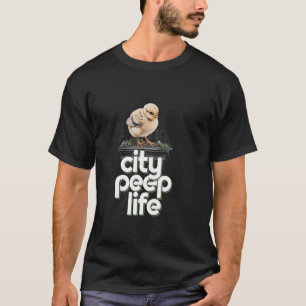 Camiseta Pollitos en jardines urbanos azoteas y eco vivi
