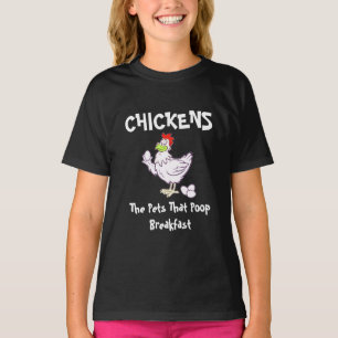 Camiseta Polliza A Los Mascotas Que Desayunan