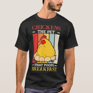 Camiseta Polliza El Mascota Que Empieza El Desayuno De La G