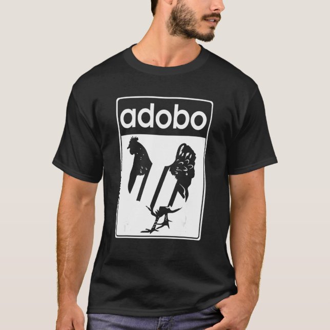 Camiseta Pollo Adobo Alimento Filipino Filipinas Adobo Ch (Anverso)