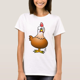 Camiseta Pollo alegre