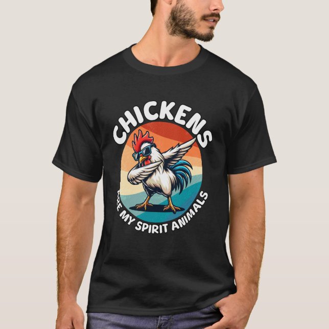 Camiseta Pollo Animal Espiritual (Anverso)