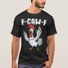 Camiseta Pollo asustado de F-CAW-F - Pun divertido