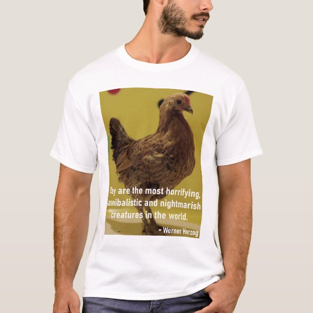 Camiseta Pollo bailarín de Herzog (Anverso)
