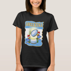 CAMISETA POLLO BANDERA ARGENTINA ARGENTINA