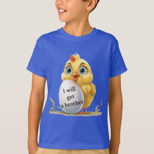 Camiseta Pollo blanco