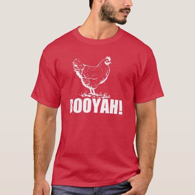 Camiseta ¡Pollo Booyah! (Anverso)