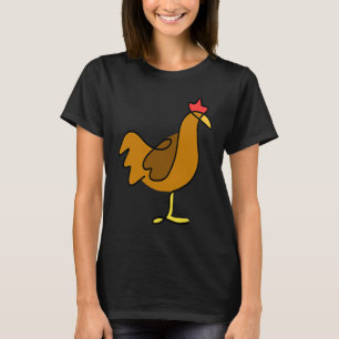 Camiseta POLLO COME CORN Hens Poultry Colortry Farming