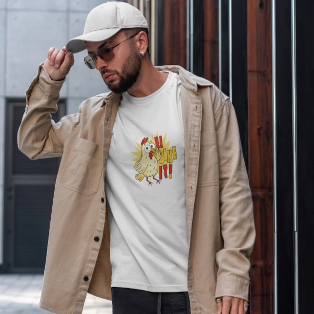 Camiseta Pollo como (Subido por el creador)