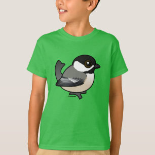 Camiseta Pollo con gorra negra
