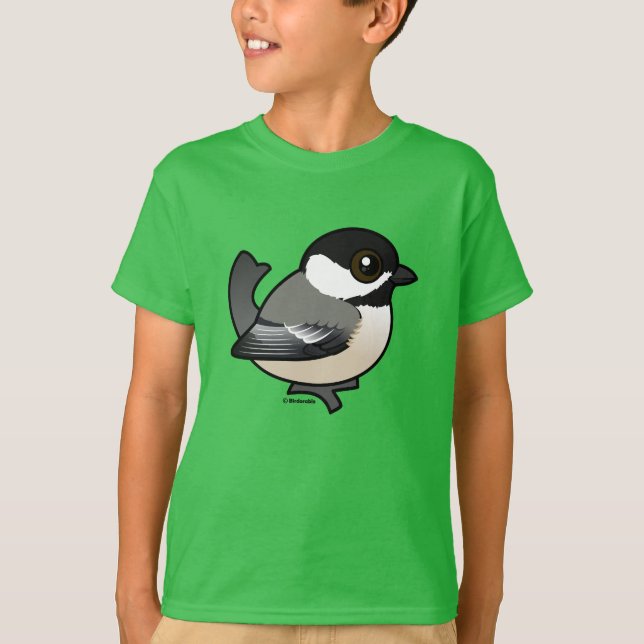 Camiseta Pollo con gorra negra (Anverso)
