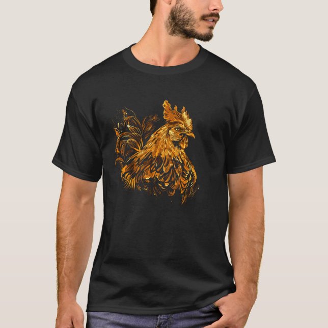 Camiseta Pollo Cool (Anverso)