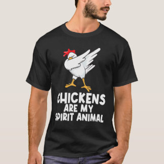 Camiseta Pollo Cool Para Hombres Mujeres Dabbing Aves Domés