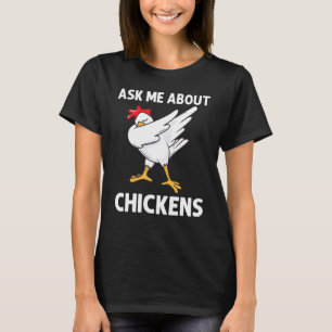 Camiseta Pollo Cool Para Hombres Mujeres Dabbing Aves Domés