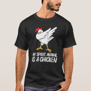 Camiseta Pollo Cool Para Hombres Mujeres Dabbing Aves Domés