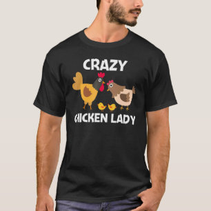 Camiseta Pollo Cool Para Mujeres Mamá Gallo Gallina Pollito