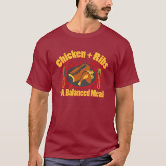 Camiseta Pollo + Costillas