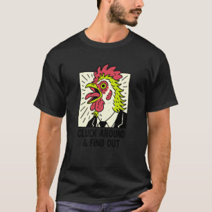 Camiseta Pollo Curioso y Descubre