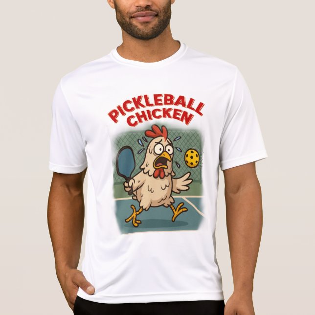 Camiseta Pollo de baloncesto (Anverso)