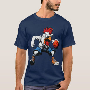 Camiseta Pollo de básquetbol T-Shirt