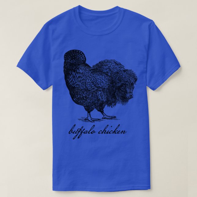 Camiseta Pollo de búfalo (Diseño del anverso)